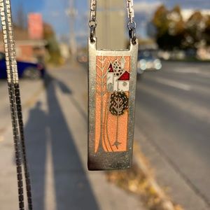 de Plassille- Sylvester Enamel Pendant Necklace